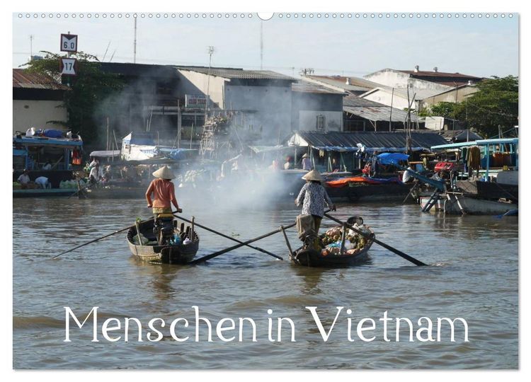 Produktbild: Menschen in Vietnam (Wandkalender 2026 DIN A2 quer), CALVENDO Monatskalender