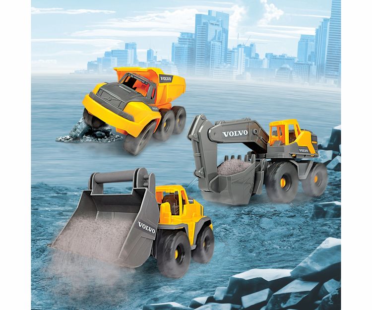 Produktbild: Dickie Toys Volvo Volvo Tough Work Force Fertigmodell Baufahrzeug Modell
