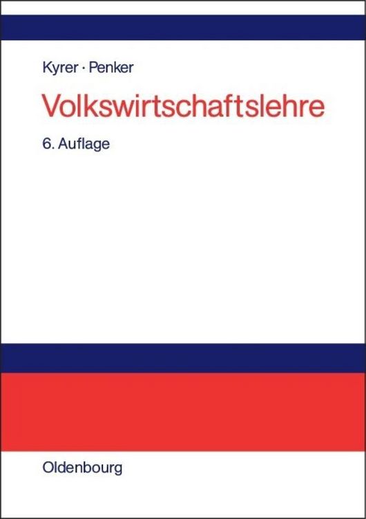 Produktbild: Volkswirtschaftslehre