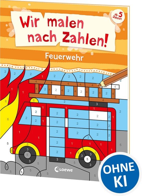 Produktbild: Wir malen nach Zahlen! - Feuerwehr