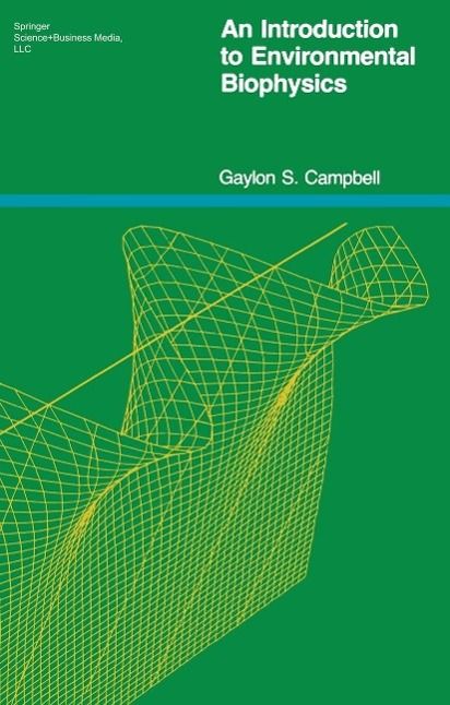 Produktbild: An Introduction to Environmental Biophysics