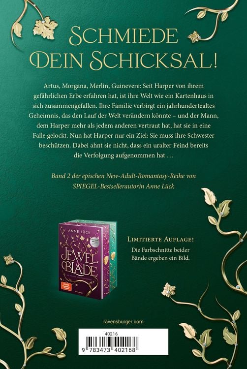 Produktbild: Jewel & Blade, Band 2 - Die H&uuml;ter von Camelot