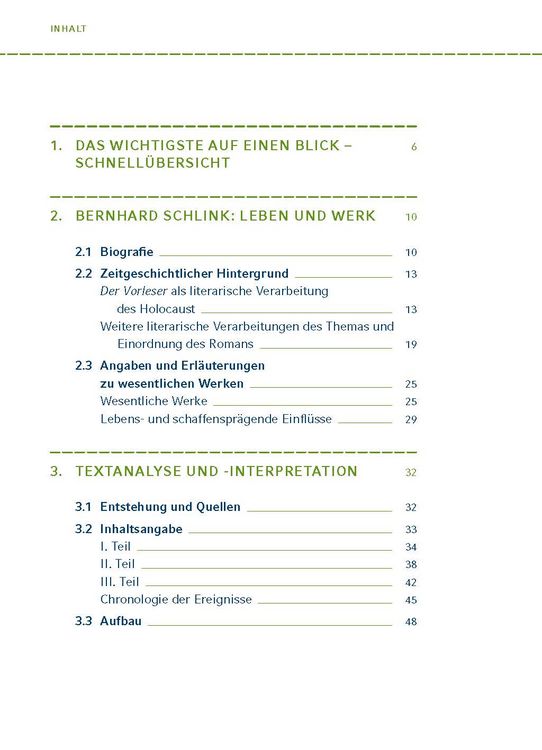 Produktbild: Der Vorleser von Bernhard Schlink