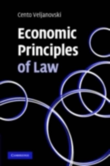 Produktbild: Economic Principles of Law