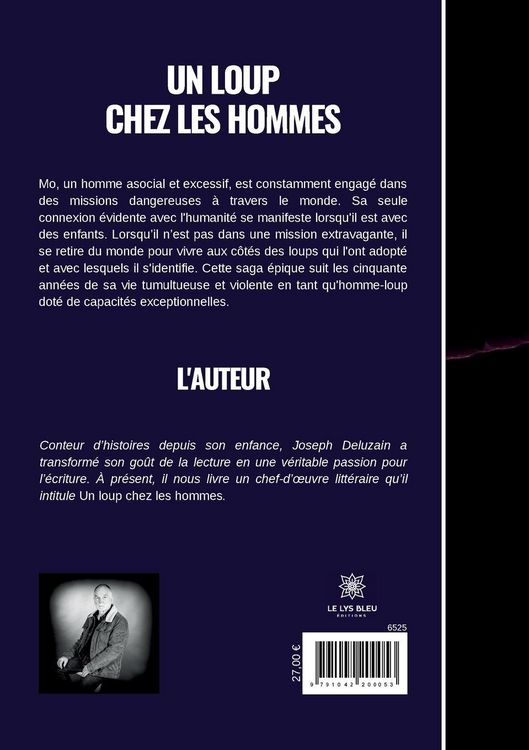 Produktbild: Joseph Deluzain: Loup chez les hommes