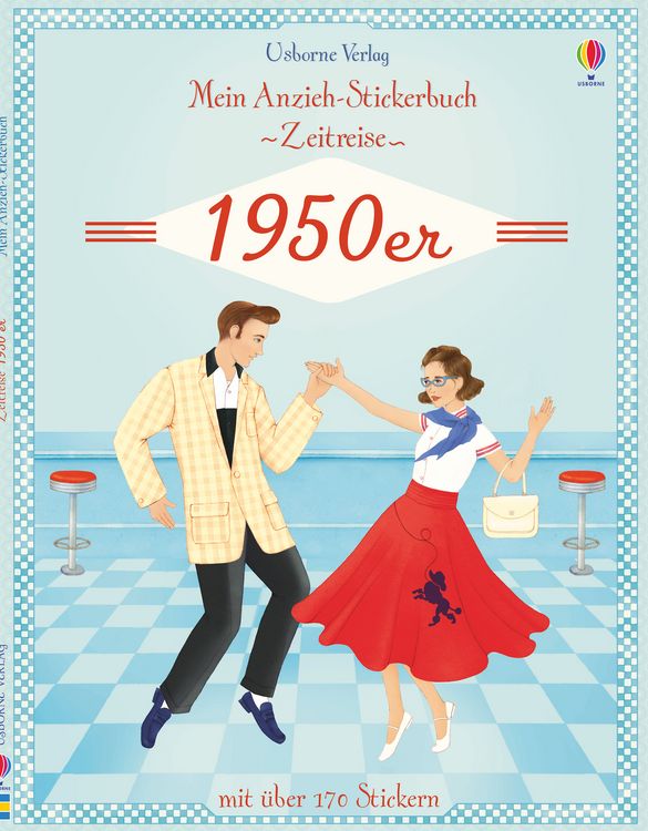 Produktbild: Mein Anzieh-Stickerbuch Zeitreise: 1950er