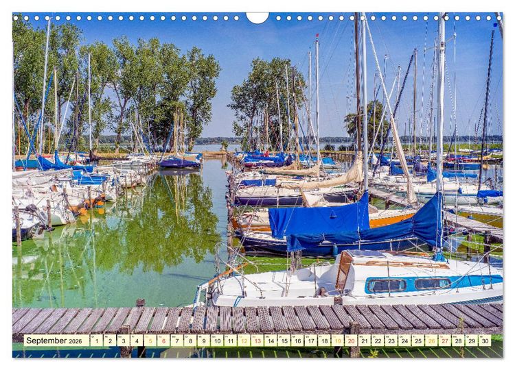 Produktbild: Reise durch Deutschland - Bad Zwischenahn am Zwischenahner Meer (Wandkalender 2026 DIN A3 quer), CALVENDO Monatskalender
