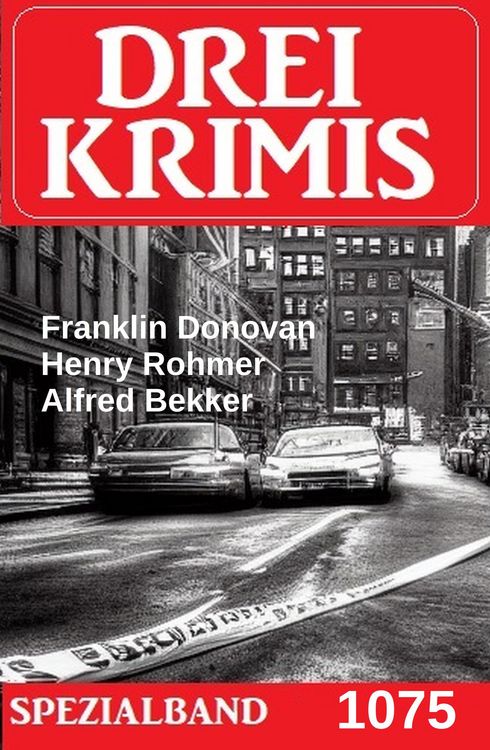 Produktbild: Drei Krimis Spezialband 1075