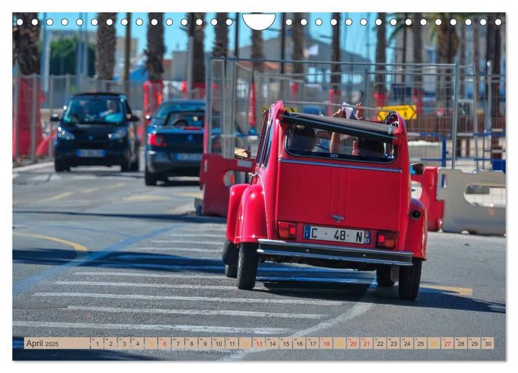 Produktbild: Citro&euml;n 2CV - die Ente (Wandkalender 2025 DIN A4 quer), CALVENDO Monatskalender