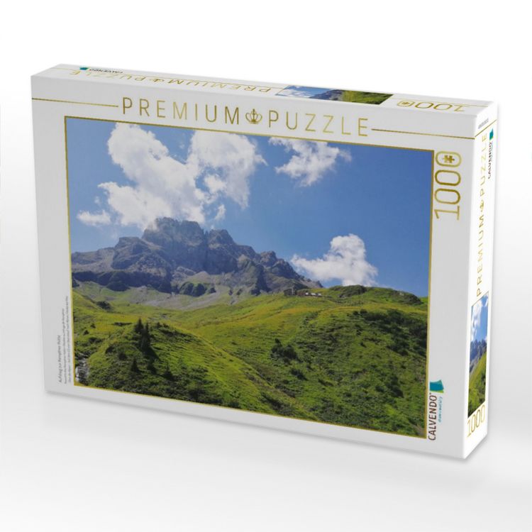 Produktbild: CALVENDO Puzzle Aufstieg zur Kemptner H&uuml;tte | 1000 Teile Lege-Gr&ouml;&szlig;e 64x48cm Foto-Puzzle f&uuml;r gl&uuml;ckliche Stunden