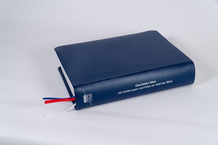 Produktbild: Elberfelder Bibel mit Erkl&auml;rungen - Leder