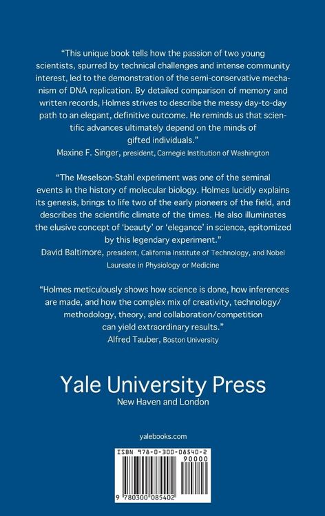 Produktbild: Meselson, Stahl, and the Replication of DNA
