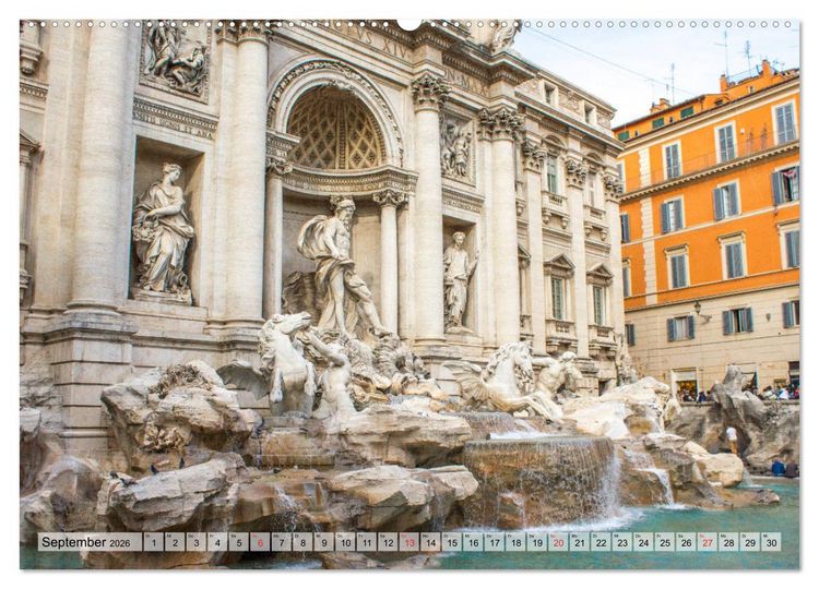 Produktbild: Historisches Rom (hochwertiger Premium Wandkalender 2026 DIN A2 quer), Kunstdruck in Hochglanz
