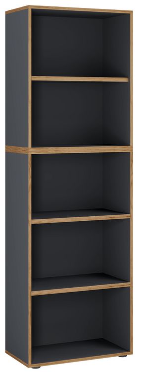Produktbild: Holz B&uuml;ro Regal B&uuml;cher Ordner Salia 5fach B. 60 cm