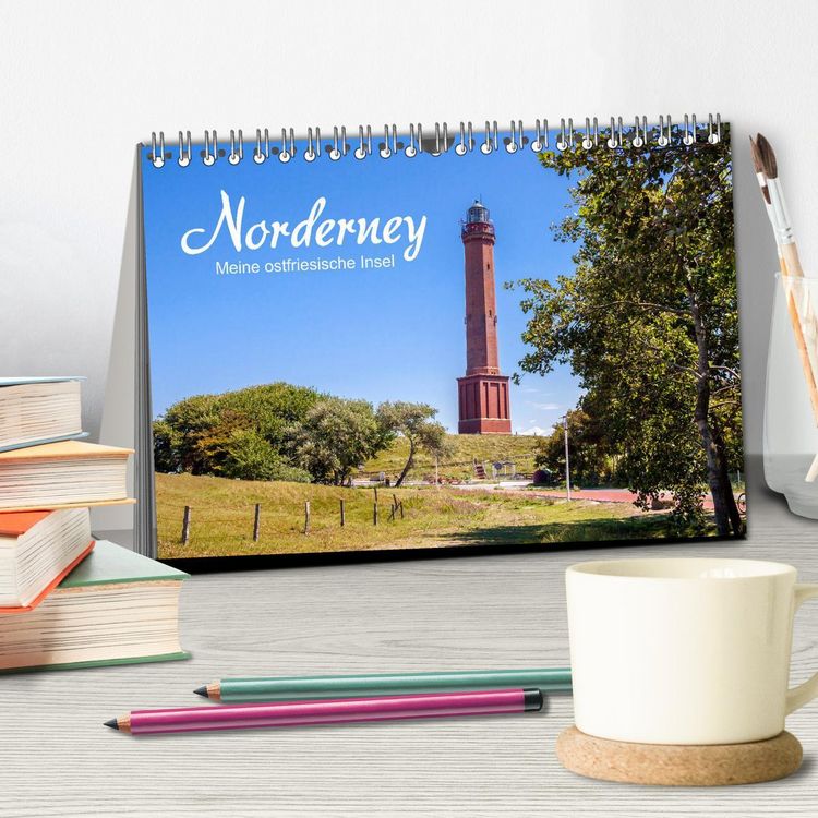 Produktbild: Norderney. Meine ostfriesische Insel (Tischkalender 2026 DIN A5 quer), CALVENDO Monatskalender