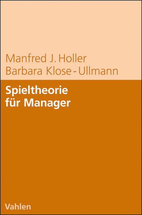 Produktbild: Spieltheorie f&uuml;r Manager