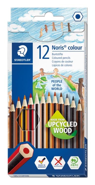 Produktbild: STAEDTLER Buntstifte Noris colour 185 People of the World, 12er Set Sonderedition