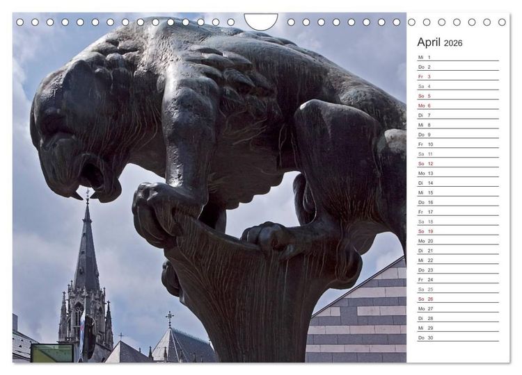 Produktbild: Kaiserstadt Aachen (Wandkalender 2026 DIN A4 quer), CALVENDO Monatskalender