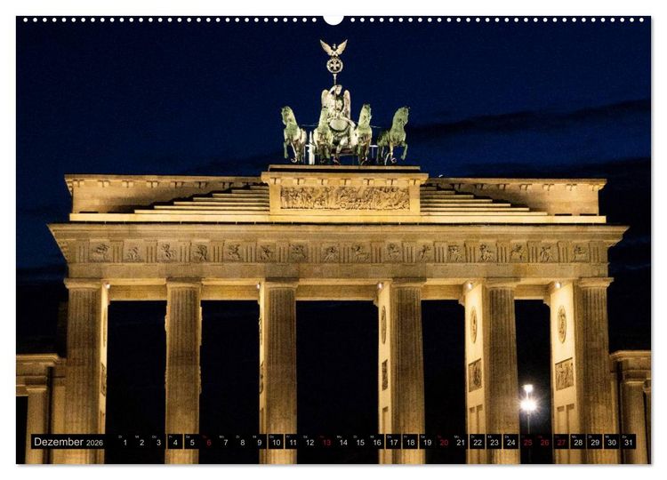 Produktbild: Berlin, Berlin 2026 (Wandkalender 2026 DIN A2 quer), CALVENDO Monatskalender