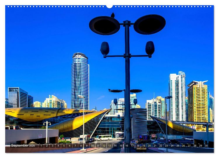 Produktbild: Dubai - zwischen Traum und Wirklichkeit (Wandkalender 2026 DIN A2 quer), CALVENDO Monatskalender