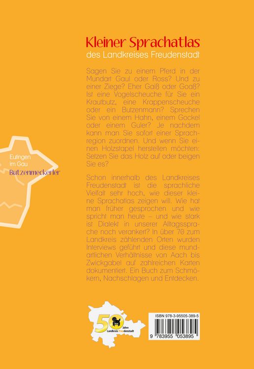 Produktbild: Kleiner Sprachatlas des Landkreises Freudenstadt