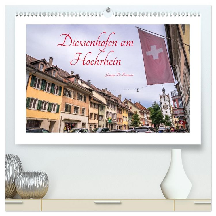 Produktbild: Diessenhofen am Hochrhein (hochwertiger Premium Wandkalender 2026 DIN A2 quer), Kunstdruck in Hochglanz