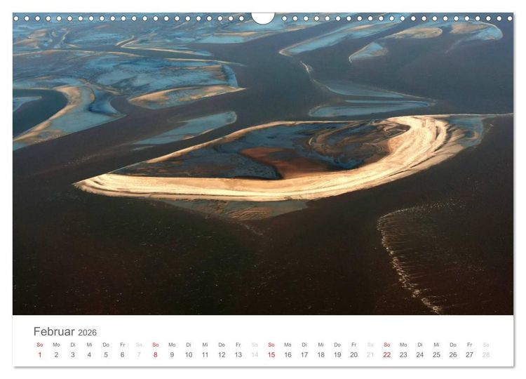 Produktbild: Nordfriesische Inseln im Auge des Fotografen (Wandkalender 2026 DIN A3 quer), CALVENDO Monatskalender