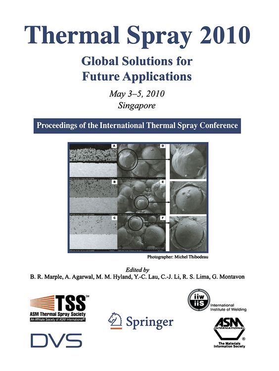 Produktbild: Thermal Spray 2010: Global Solutions for Future Applications