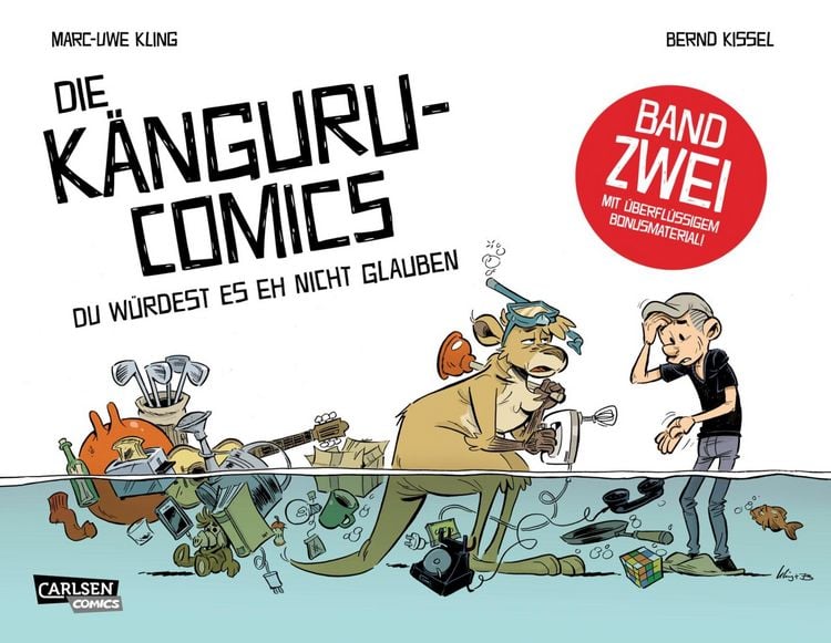 Produktbild: Die K&auml;nguru-Comics 2: Du w&uuml;rdest es eh nicht glauben