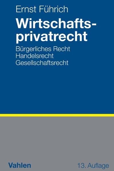 Produktbild: Wirtschaftsprivatrecht