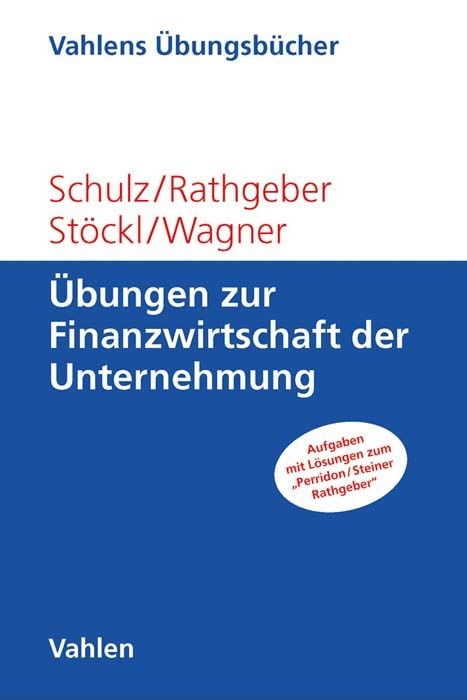 Produktbild: &Uuml;bungen zur Finanzwirtschaft der Unternehmung
