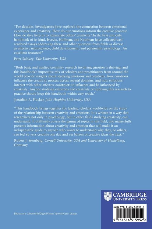 Produktbild: The Cambridge Handbook of Creativity and Emotions