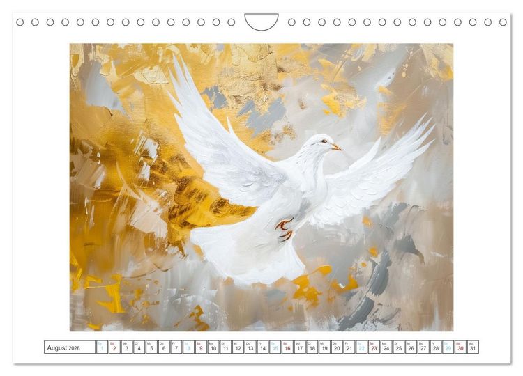 Produktbild: Die Sprache des Friedens (Wandkalender 2026 DIN A4 quer), CALVENDO Monatskalender