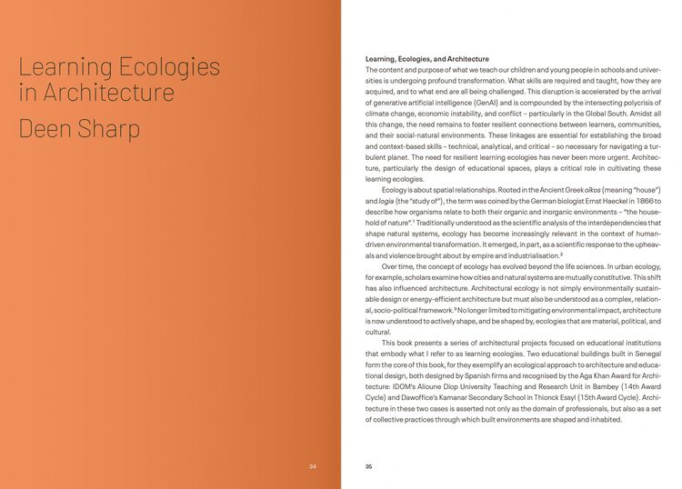 Produktbild: Learning Ecologies in Architecture