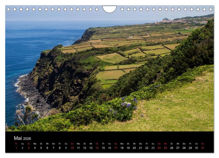 Produktbild: Faszination Azoren (Wandkalender 2026 DIN A4 quer), CALVENDO Monatskalender
