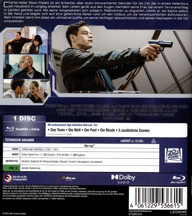 Produktbild: The Amateur - Der Amateur