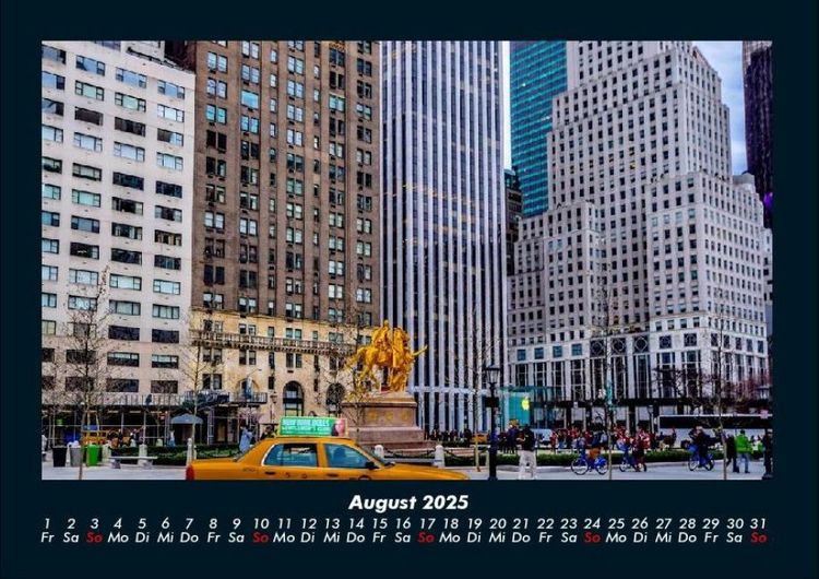 Produktbild: New York 2025 Fotokalender DIN A4