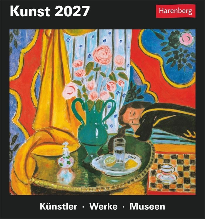 Produktbild: Kunst Tagesabrei&szlig;kalender 2027 - Kulturkalender - K&uuml;nstler, Werke, Museen