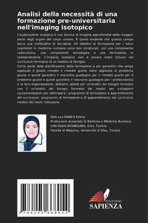 Produktbild: Analisi della necessit&agrave; di una formazione pre-universitaria nell'imaging isotopico
