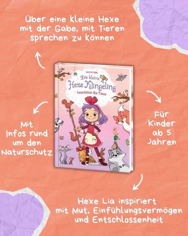 Produktbild: Die kleine Hexe Klingeling besch&uuml;tzt die Tiere