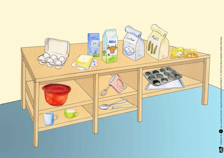 Produktbild: Leckere Snacks: Fingerfood zubereiten nach Bildern. Kamishibai Bildkartenset