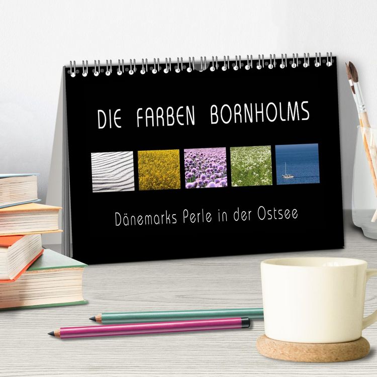 Produktbild: Die Farben Bornholms (Tischkalender 2026 DIN A5 quer), CALVENDO Monatskalender