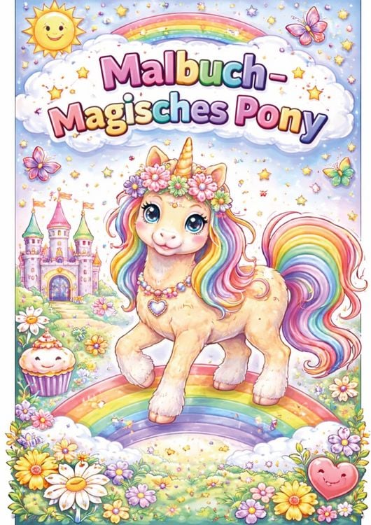 Produktbild: Malbuch, Magisches pony