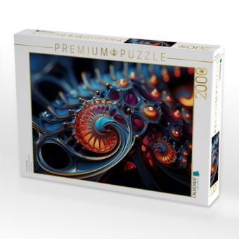Produktbild: CALVENDO Puzzle Julia Fraktal 3D | 2000 Teile Lege-Gr&ouml;&szlig;e 90x67cm Foto-Puzzle f&uuml;r gl&uuml;ckliche Stunden