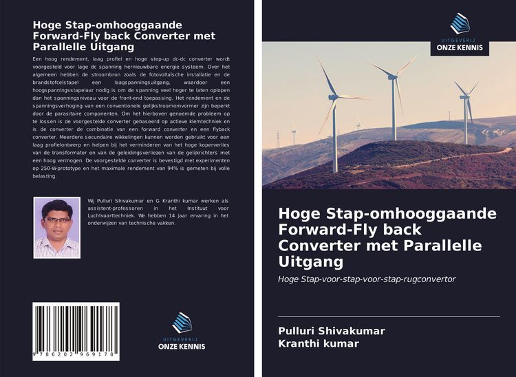 Produktbild: Hoge Stap-omhooggaande Forward-Fly back Converter met Parallelle Uitgang