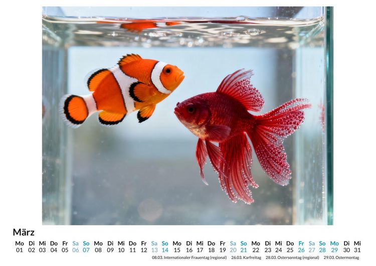Produktbild: Clownfisch & Goldfisch