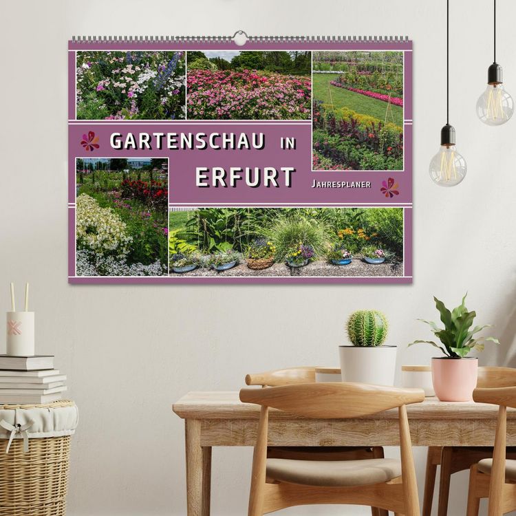 Produktbild: Gartenschau in Erfurt (Wandkalender 2026 DIN A2 quer), CALVENDO Monatskalender