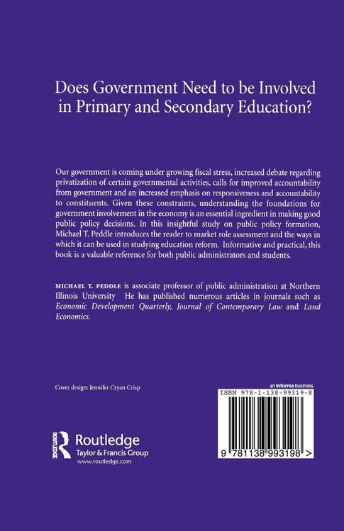Produktbild: Does Government Need to be Involved in Primary and Secondary Education