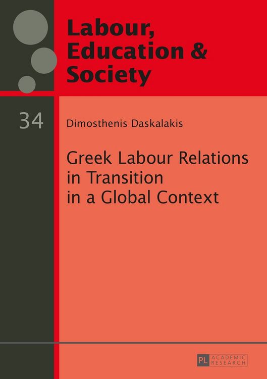 Produktbild: Greek Labour Relations in Transition in a Global Context
