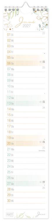 Produktbild: Streifenkalender 2027
